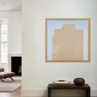 Julián Medina. Medianera (Salta y Venezuela), 93 x 93,5 cm