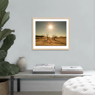 ALFREDO DE STEFANO. NAMIBIA #2. 28 x 36 CM.