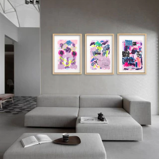 Adrian Perrone. Dibujo Aerosol VII, 110 x 75 cm
