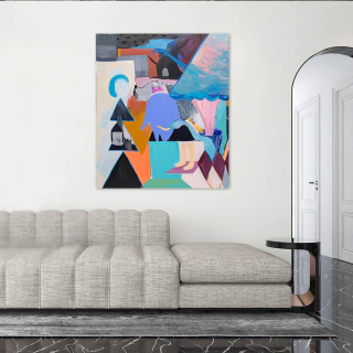 Valeria Vilar. Los sueños de Lolo, 150 x 130 cm