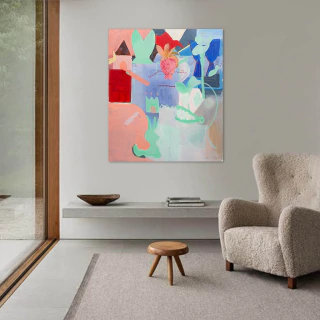 Valeria Vilar. Valeria Vilar. El color de la sombra, 150 x 130 cm , 150 x 150 cm (copia)