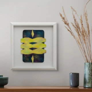Bárbara de Lellis. Mensaje cifrado # 1, 41 x 40 cm - comprar online