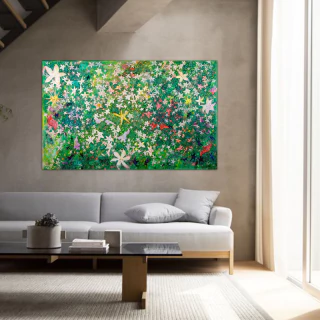 Catalina White, Atando Elementos, 120 x 90CM