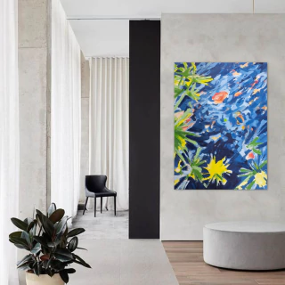 Verónica Etchenique. Canto do Riacho, 138 x 102 cm