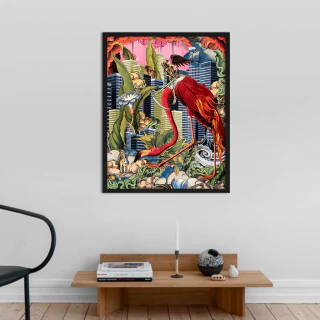 Juan Burgos. Cita en Samarra, 100 x 70 cm