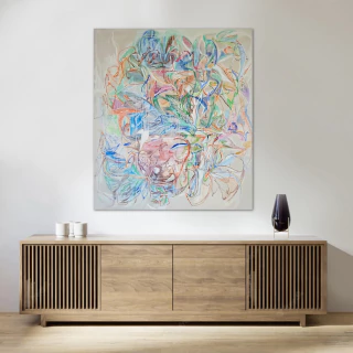 Dolores Castaño. Sin titulo de la serie La Perla Irregular, 150 x 130 cm