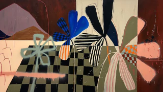 Flora Castiglia. Sin título, 280 x 140 cm