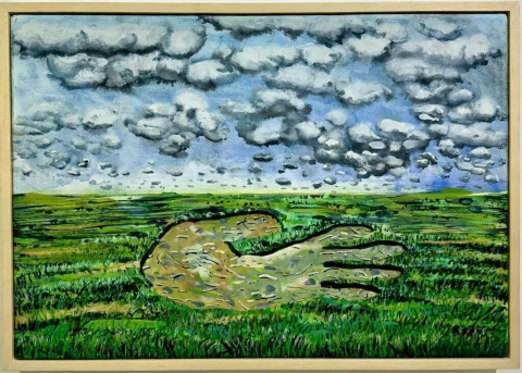 Fernando Brizuela. Intervenciones en el paisaje II, 35 x 45 cm