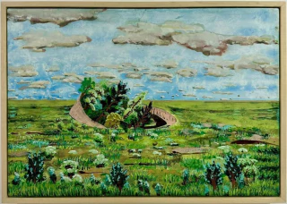 Fernando Brizuela. Intervenciones en el paisaje III, 35 x 45 cm
