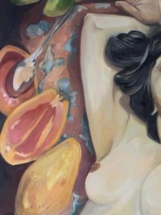 Candelaria Oliden. Musa , 125 X 90 cm - comprar online