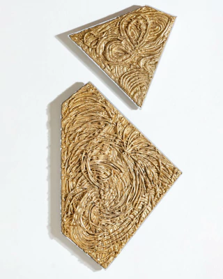 Diego Cossettini. Pre-escencia, Diptico, 105 x 49 x 5 cm - comprar online