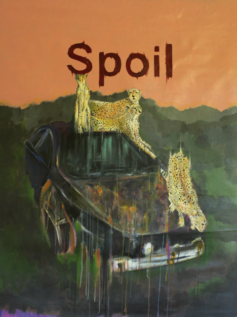 Javier Estevez. Spoil N 4. Chitas, 130 cm x 100 cm - comprar online