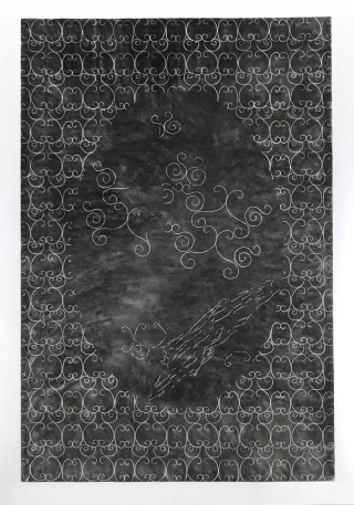 Andrés Latorre. Barricada con espejo 2a, 100 x 70 cm - comprar online