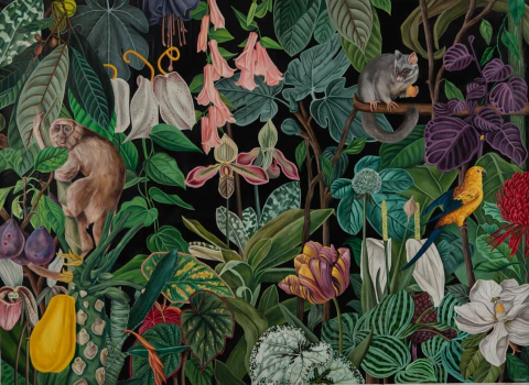 Anita Rizzi. Botánica, 110 cm x 155 cm - comprar online