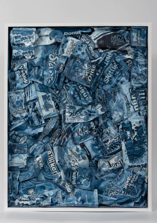 Anita Rizzi. Azul, 74x57x10 cm - buy online