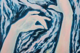 Ayelen Mohaded. Fuego, 90 x 60 cm - comprar online