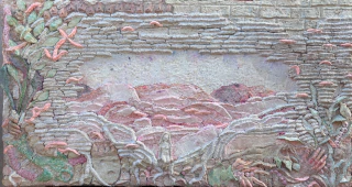 María Colombo. Paisaje, 85 x 150 x 4 cm - comprar online
