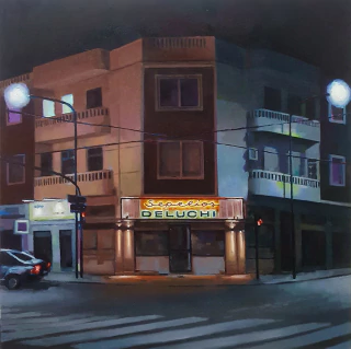 Juan Galvez. Juan B Justo y Trelles, 100 x 100 cm - buy online