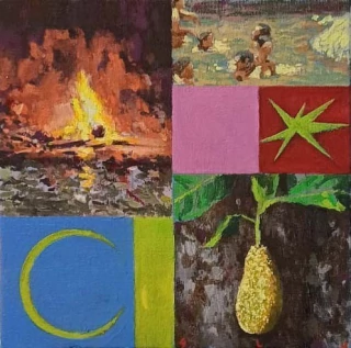 Juan Galvez. Yaca, 20 x 20 cm - buy online