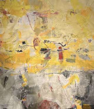 Luisa Jaca. Brillar, 140 x 140cm - comprar online