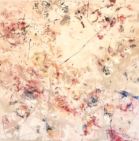 Luisa Jaca. Flotar, 140 x 140 cm - comprar online