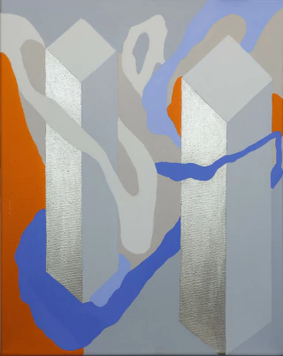 Celeste Najt, Conversación entre dos Torres, 30 x 40 cm. - comprar online