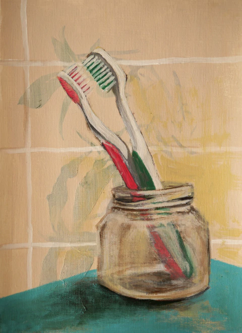 María Langevin. A los besos, 24x32 cm - comprar online