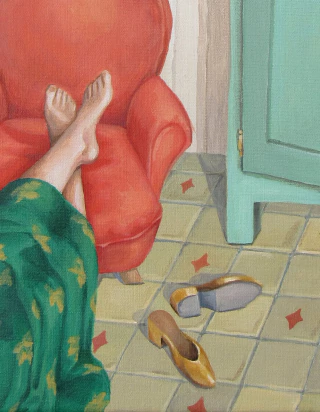 Florencia Robles. Descanso, 40 x 30 cm - comprar online