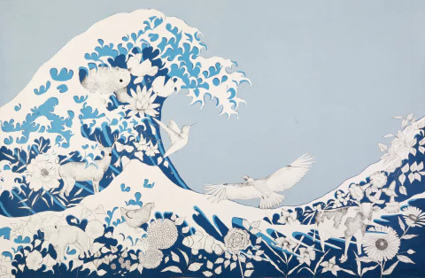 Camila Vilar. Ola Vida, 90 x 145 cm - buy online