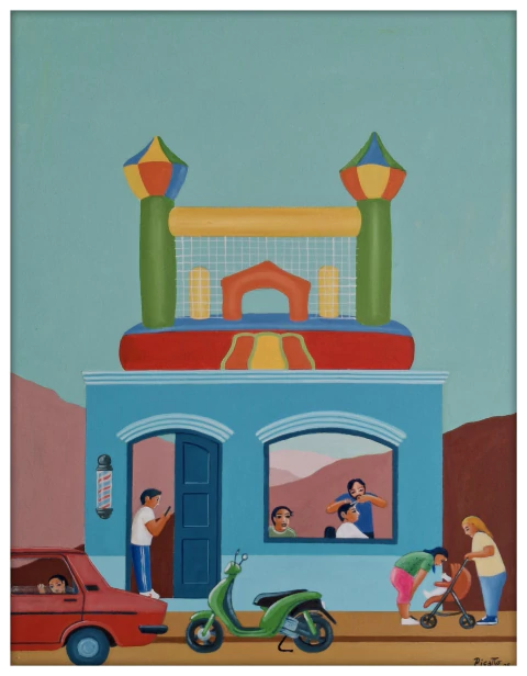 Nicolás Picatto. Ituzaingó street, 70x55 cm - comprar online