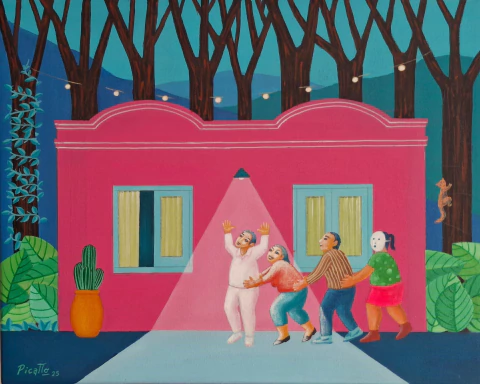 Nicolás Picatto. Los 50 de Edmundo, 40x50 cm - comprar online