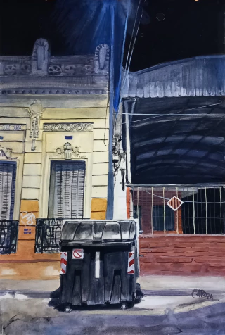 Caroline de Chaunac de Lanzac. Buenos Aires, 42 X 29 cm - comprar online