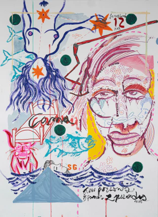 Roly Arias. Los resplandores 12, 75 x 55 cm - comprar online