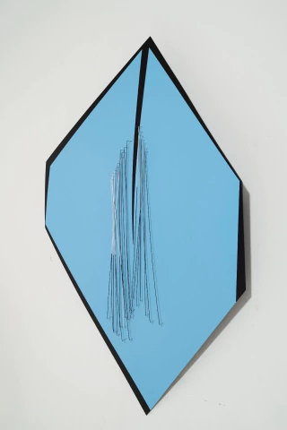 Gustavo Genta. Cometa VIII 180 x 114 cm.