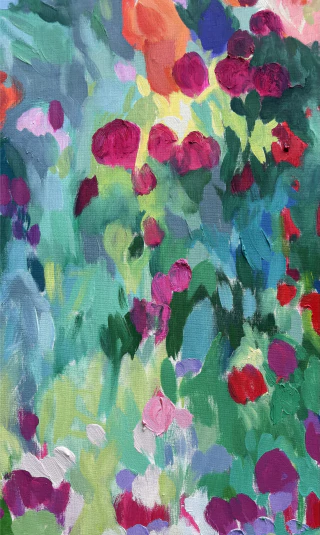 Flora Gómez. Contraste 16, 150 x 150 cm