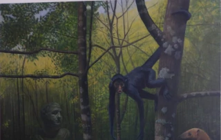 Fernando Belton. Yunga II, 160 x 100 cm