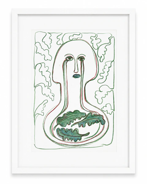 Raquel Minetti. Las que lloran VI, 31 x 25 cm
