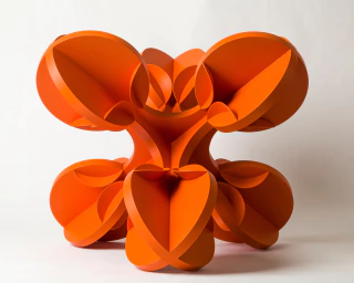 RODRIGO GARAGARZA. MATATENA DE HOJAS, 40 x 47 x 51 CM.