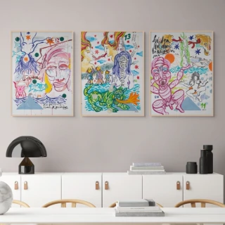 Roly Arias. Los resplandores 13, 75 x 55 cm - comprar online