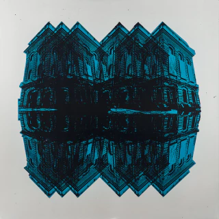 Fernando Poggio. RVIII , 119 x 119 cm - buy online