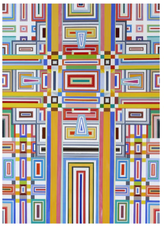 Roberto Scafidi. Cruce de caminos, 140 x 100 cm