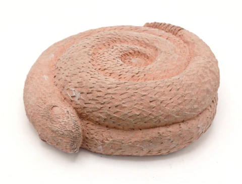 Alejandro Mejía Andrade. Serpiente (de la serie Jardín), 35 cm ⌀