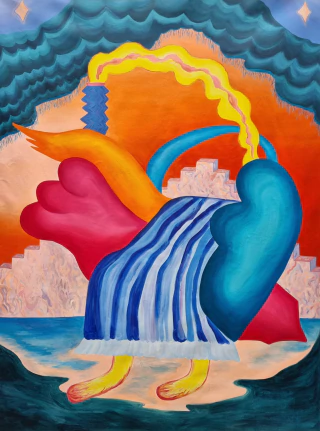 Bárbara de Lellis. Set fantástico, 178 x 135 cm - buy online