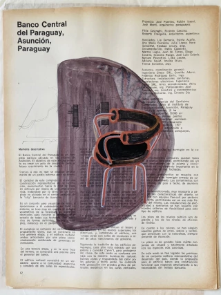 Luciana Levinton. Sin titulo VIII, Charlotte Perriand , 48 x 40cm