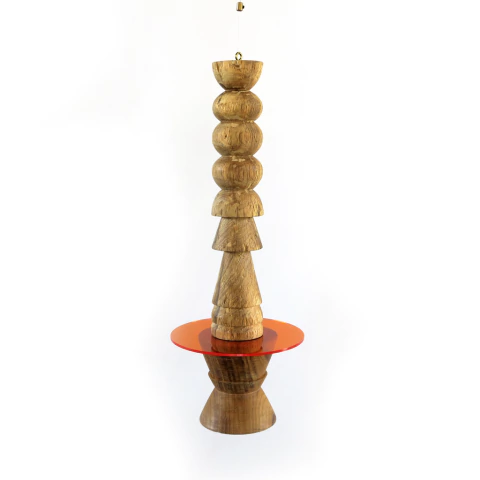 Julian Manzelli. Sonda #02, 45 x 17 x 17 cm.