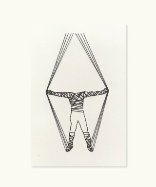 Gisela Faure. Suspendidos XXI, 25 x 20 cm