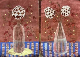 Abril Tanoira. Diptico, 75 x 100 cm - comprar online