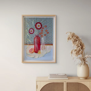 Abril Tanoira. Nectarina, 80 x 60 cm