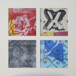 Thomas Gutierrez. Territorial Pissings V, 28 x 28 cm - buy online