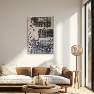Thomas Gutierrez. COMPOSICIÓN EN NEGRO, 100 x 70 cm